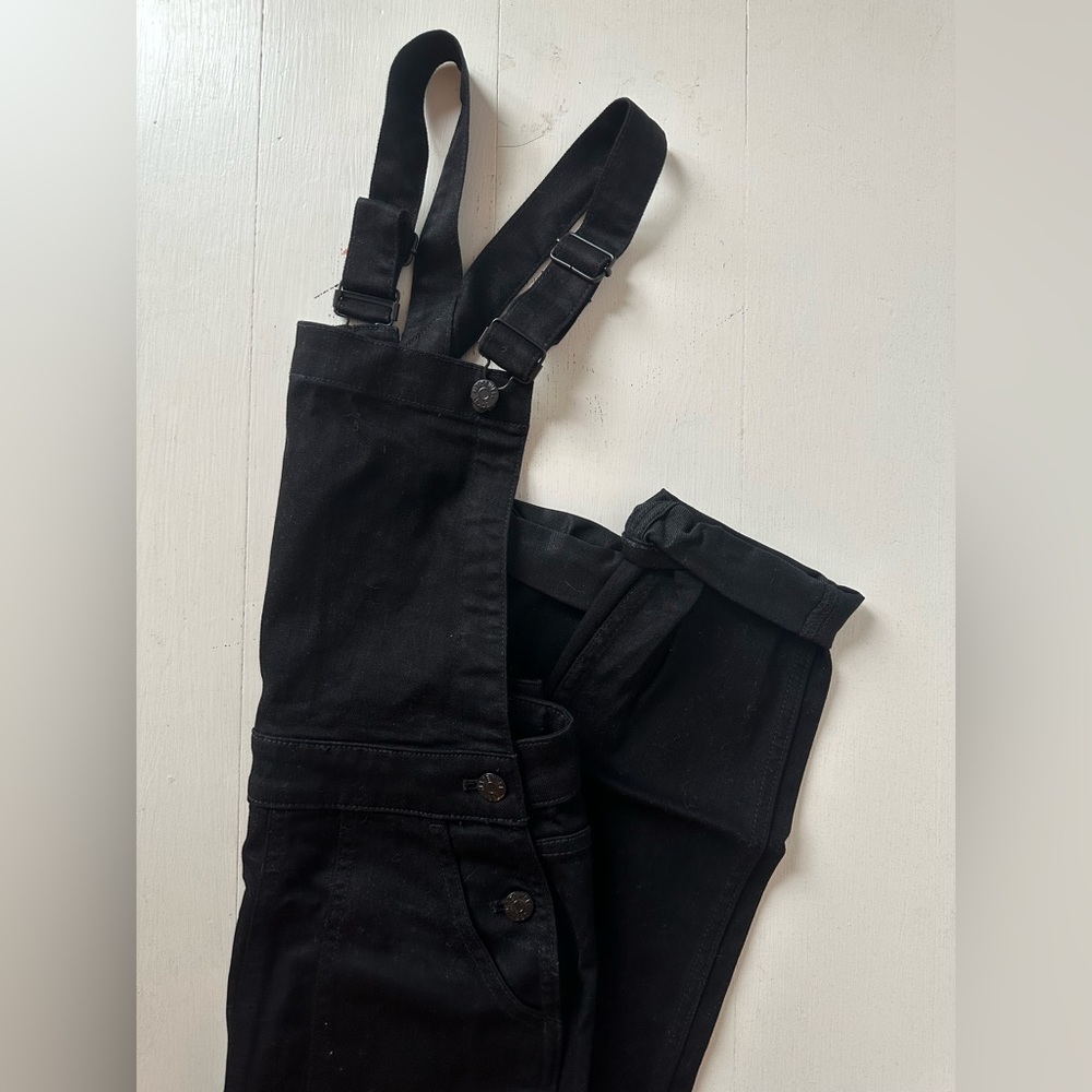 Madewell Denim Cross-Back Overalls